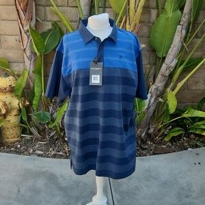 Ashworth Modfit blue polo shirt royal birkendale size extra extra large new